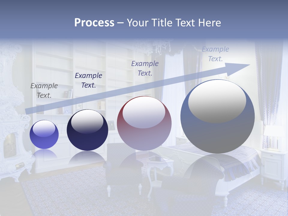 House Chateau Furniture PowerPoint Template