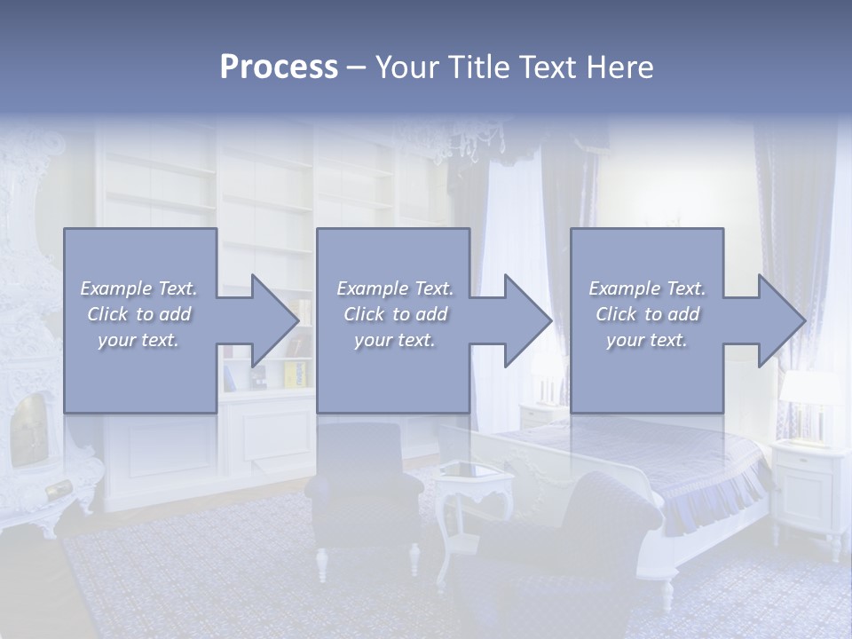House Chateau Furniture PowerPoint Template