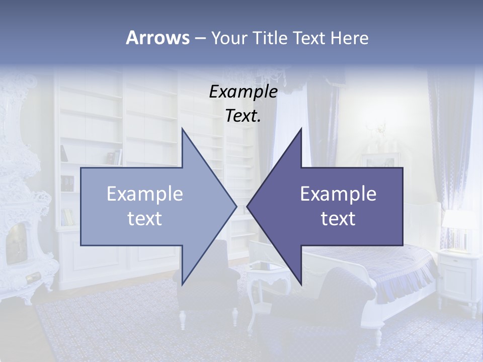 House Chateau Furniture PowerPoint Template