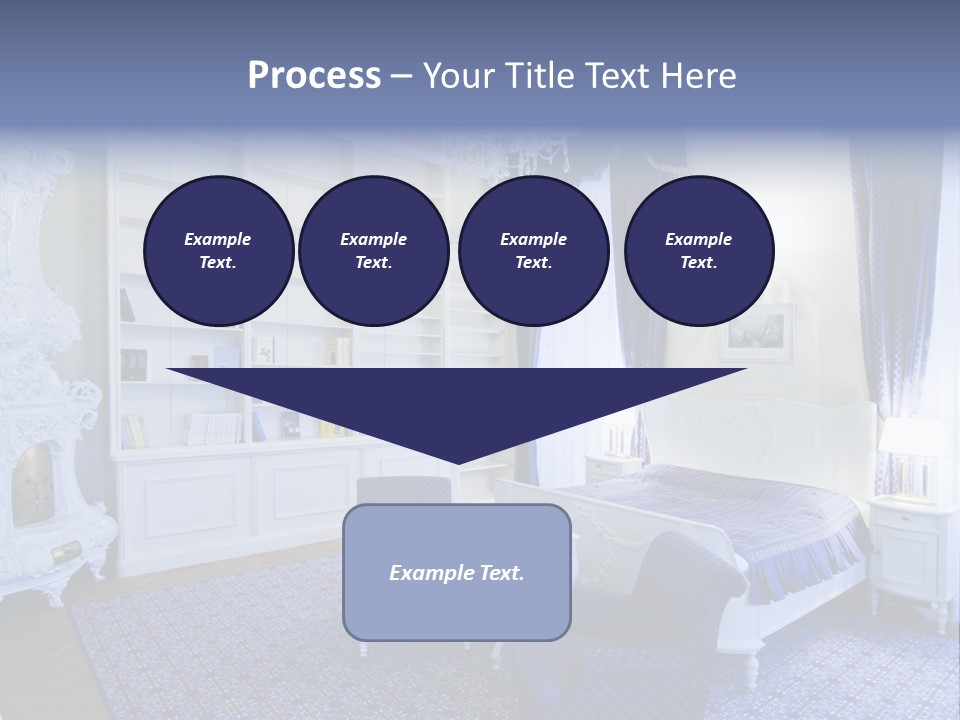 House Chateau Furniture PowerPoint Template