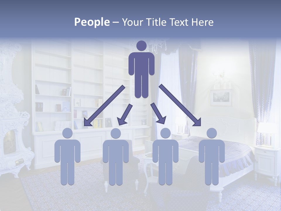 House Chateau Furniture PowerPoint Template