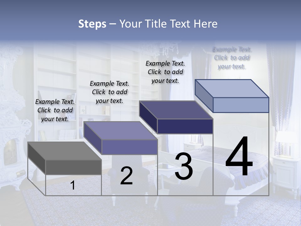 House Chateau Furniture PowerPoint Template