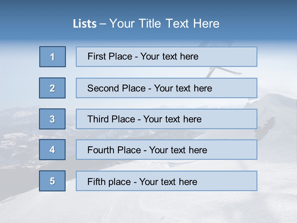 Extreme Seasonal Play PowerPoint Template