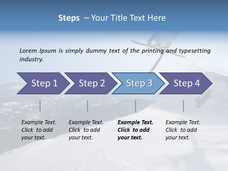 Extreme Seasonal Play PowerPoint Template