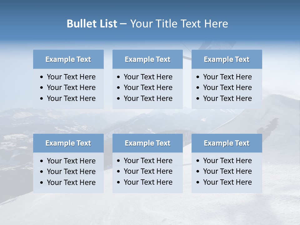 Extreme Seasonal Play PowerPoint Template