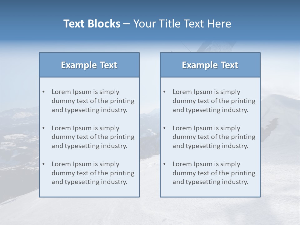 Extreme Seasonal Play PowerPoint Template
