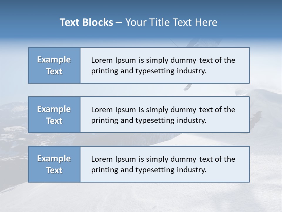 Extreme Seasonal Play PowerPoint Template