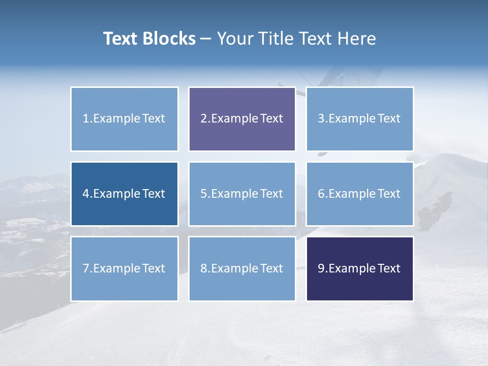 Extreme Seasonal Play PowerPoint Template