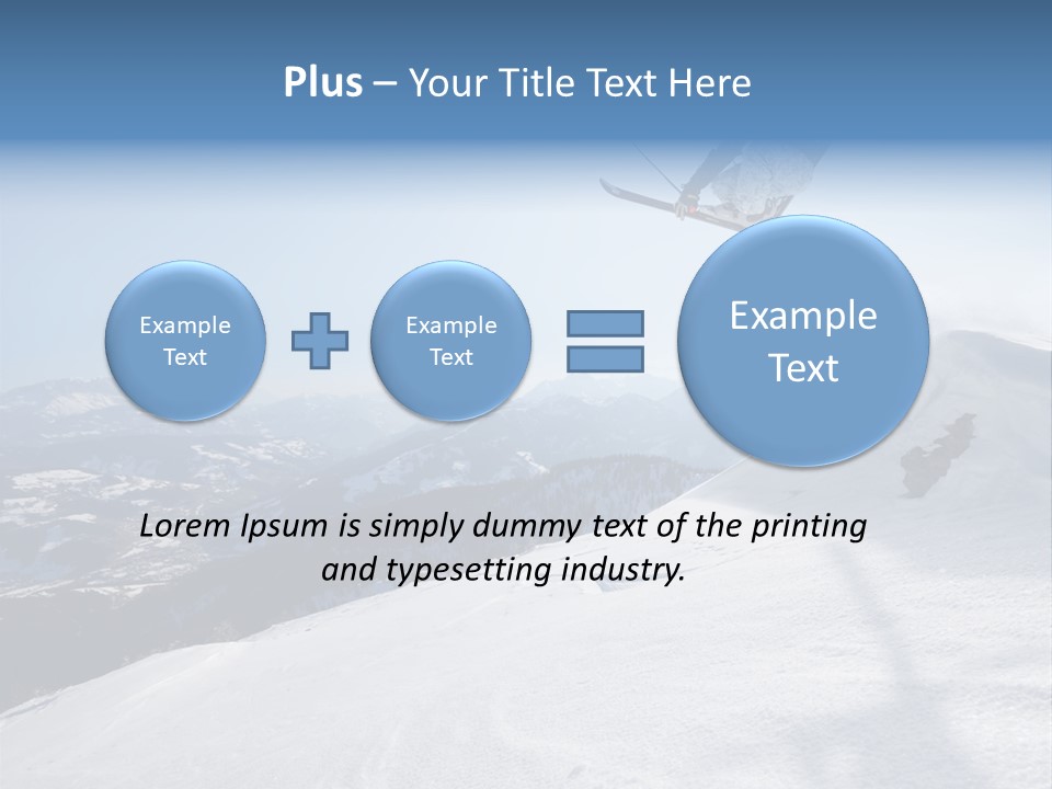 Extreme Seasonal Play PowerPoint Template