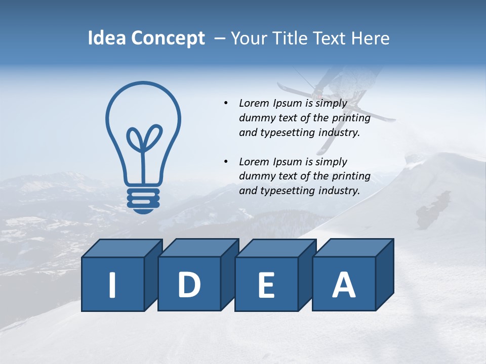 Extreme Seasonal Play PowerPoint Template