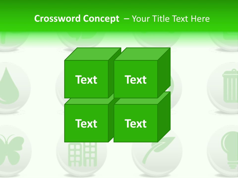 Globe Ecology Vehicle PowerPoint Template