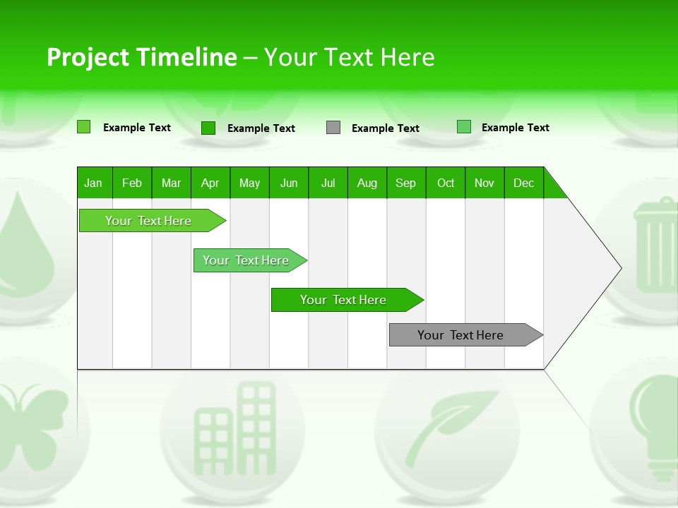 Globe Ecology Vehicle PowerPoint Template