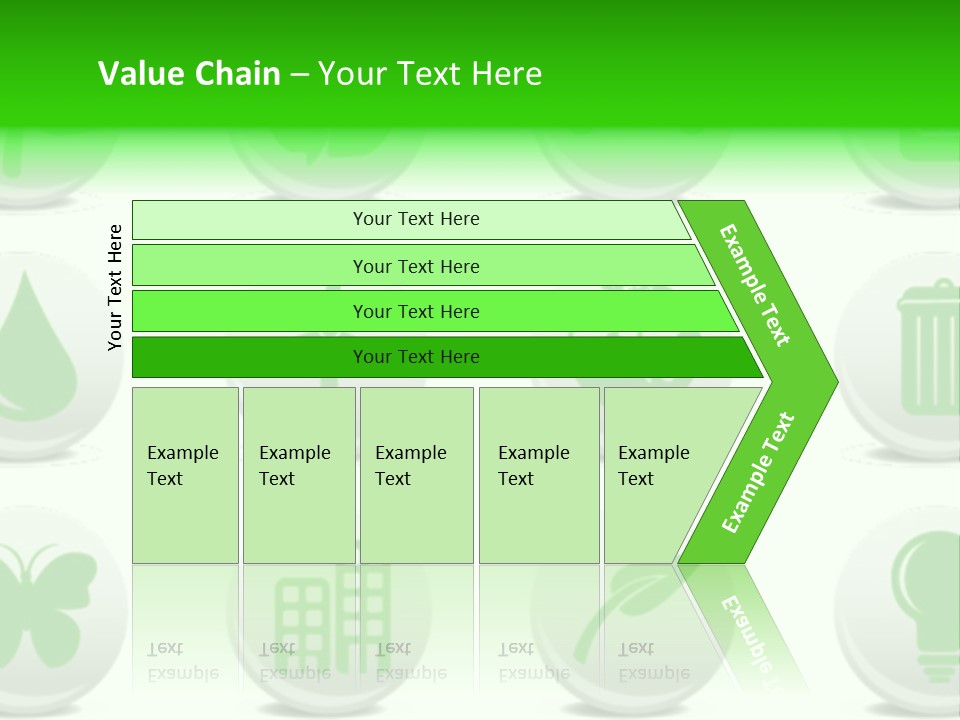Globe Ecology Vehicle PowerPoint Template