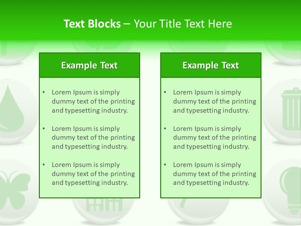 Globe Ecology Vehicle PowerPoint Template