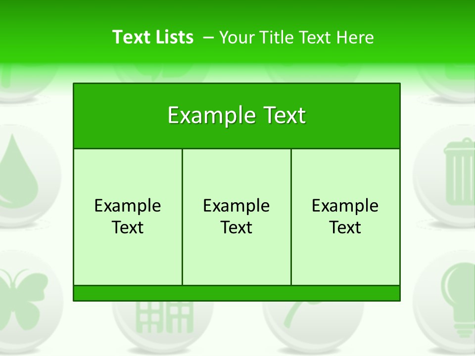 Globe Ecology Vehicle PowerPoint Template