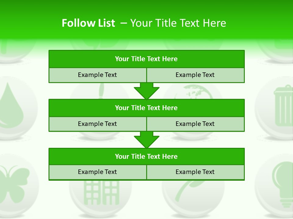 Globe Ecology Vehicle PowerPoint Template
