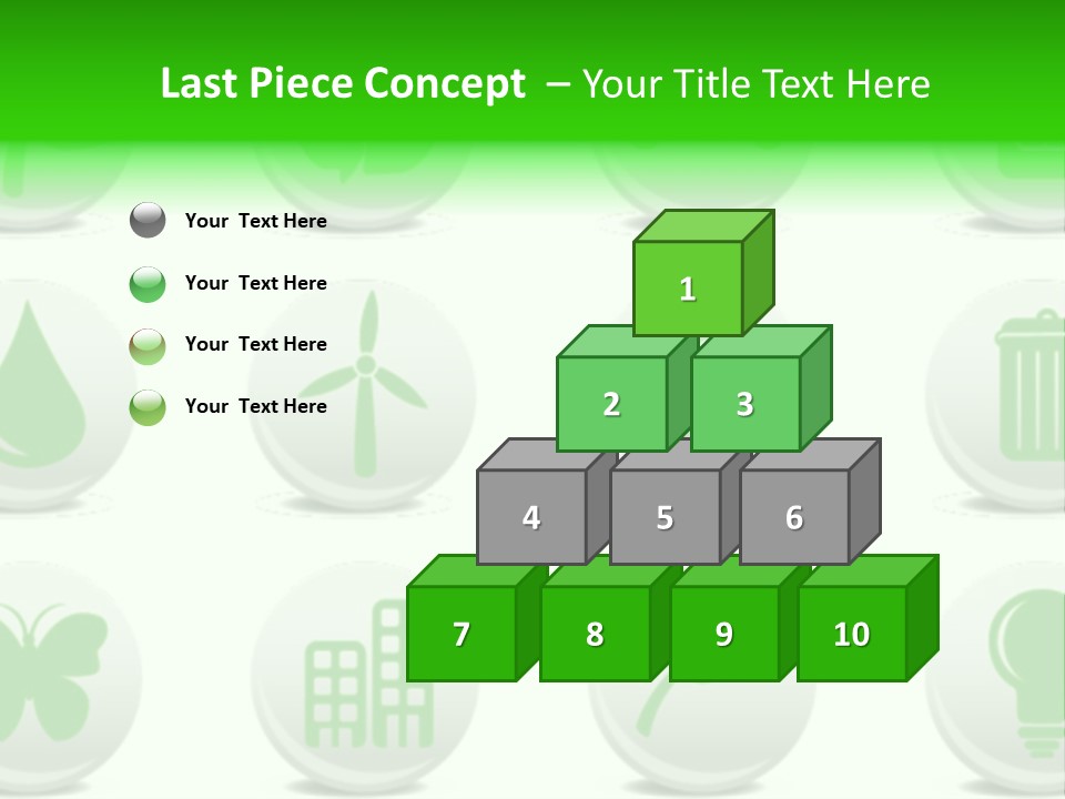 Globe Ecology Vehicle PowerPoint Template