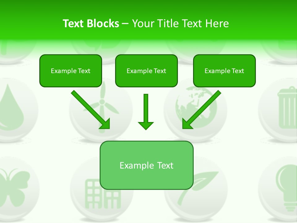 Globe Ecology Vehicle PowerPoint Template