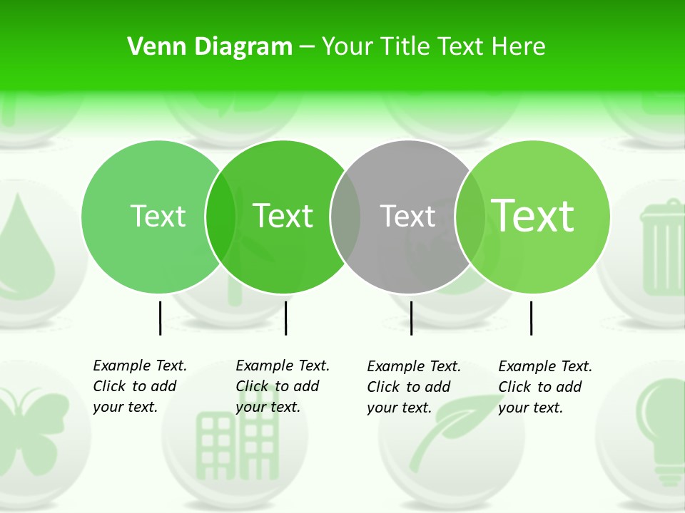 Globe Ecology Vehicle PowerPoint Template