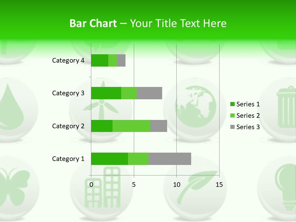 Globe Ecology Vehicle PowerPoint Template