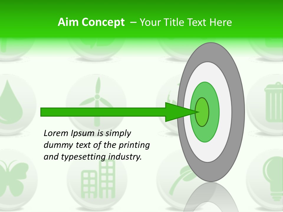 Globe Ecology Vehicle PowerPoint Template