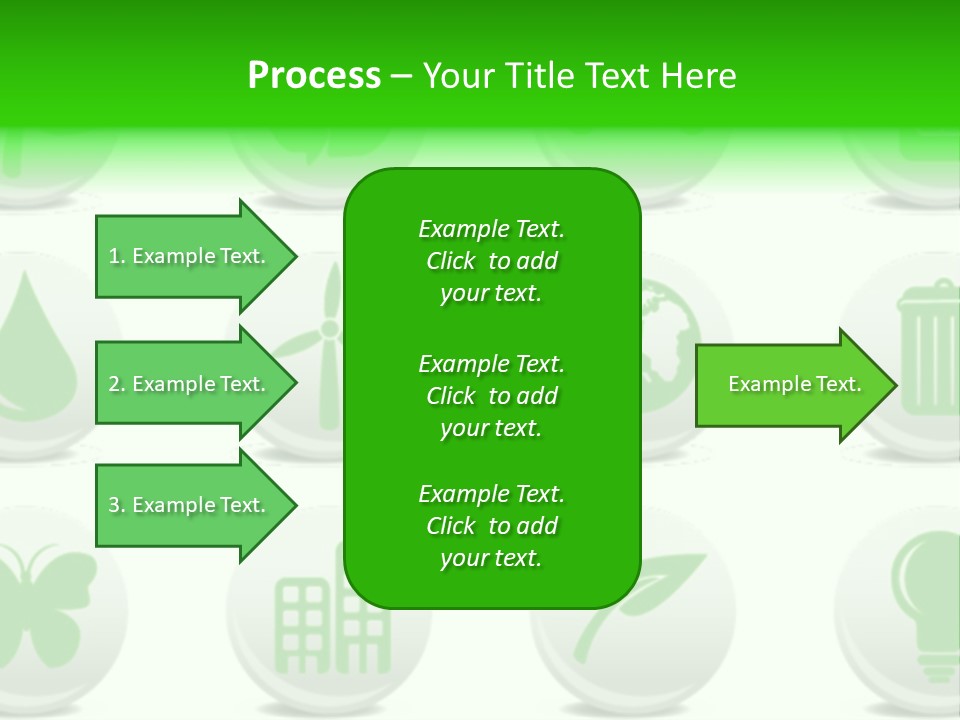 Globe Ecology Vehicle PowerPoint Template