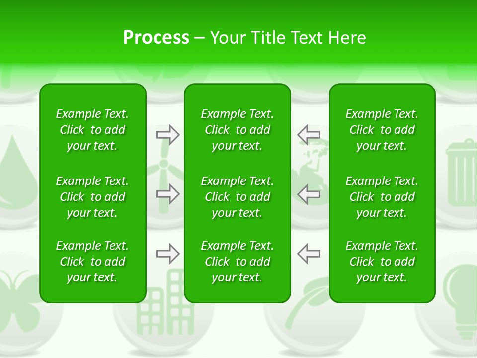 Globe Ecology Vehicle PowerPoint Template