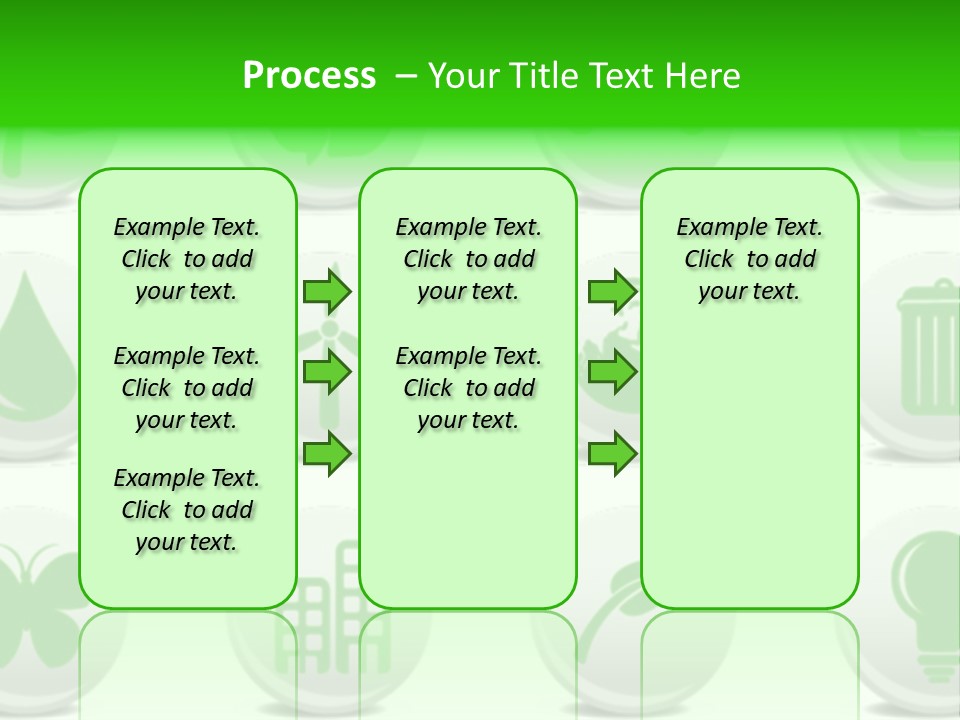 Globe Ecology Vehicle PowerPoint Template