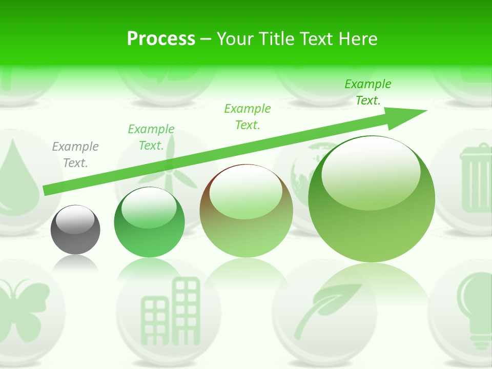 Globe Ecology Vehicle PowerPoint Template