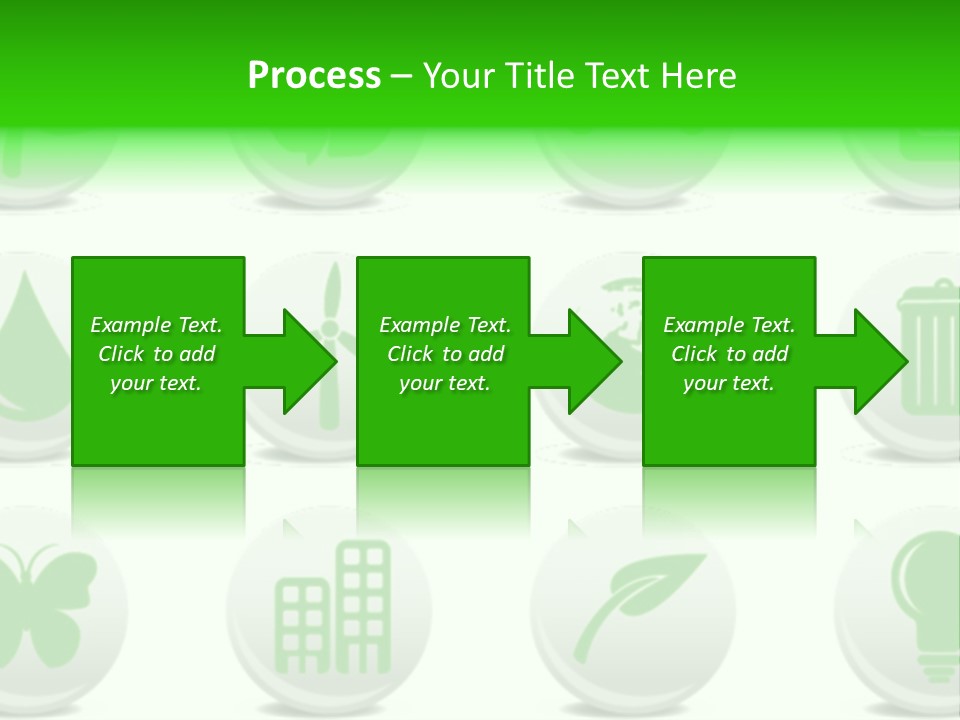 Globe Ecology Vehicle PowerPoint Template