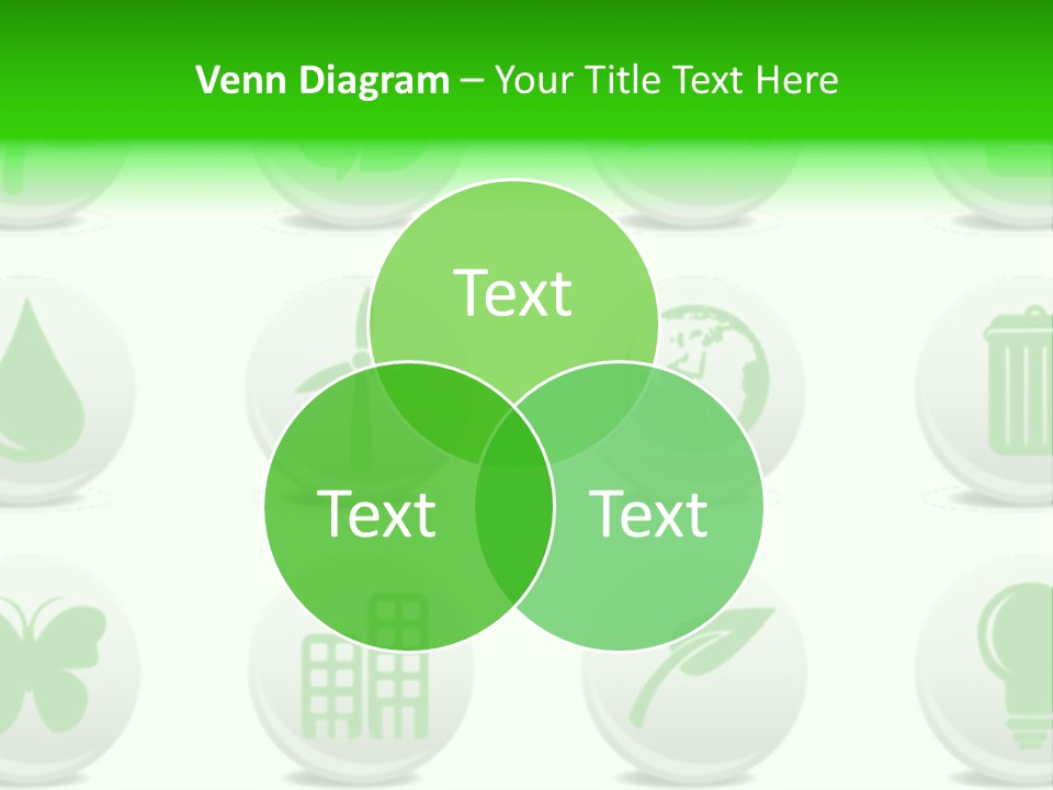 Globe Ecology Vehicle PowerPoint Template