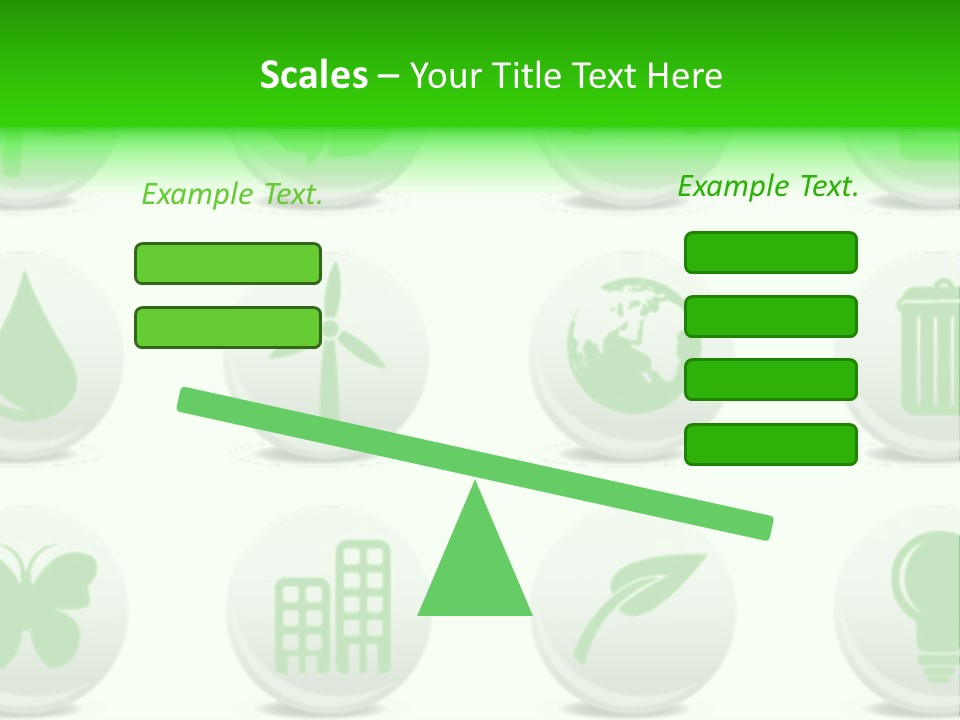 Globe Ecology Vehicle PowerPoint Template