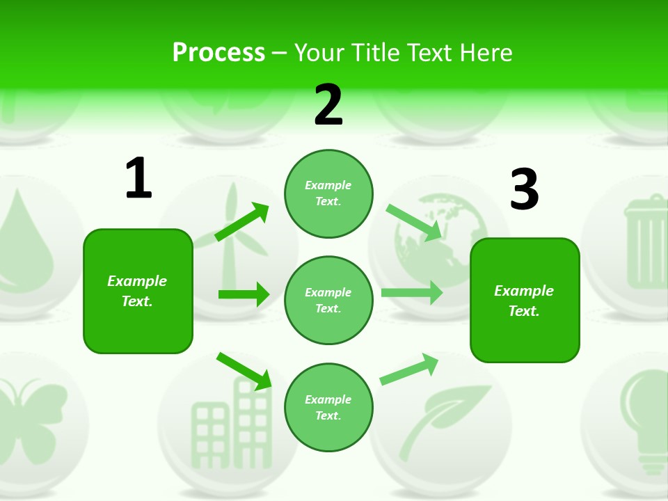 Globe Ecology Vehicle PowerPoint Template