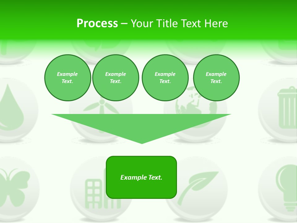 Globe Ecology Vehicle PowerPoint Template