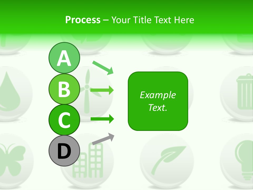 Globe Ecology Vehicle PowerPoint Template