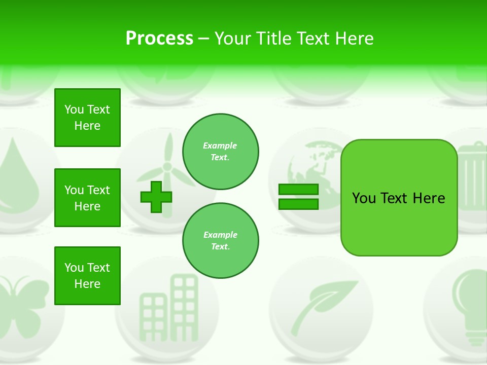 Globe Ecology Vehicle PowerPoint Template