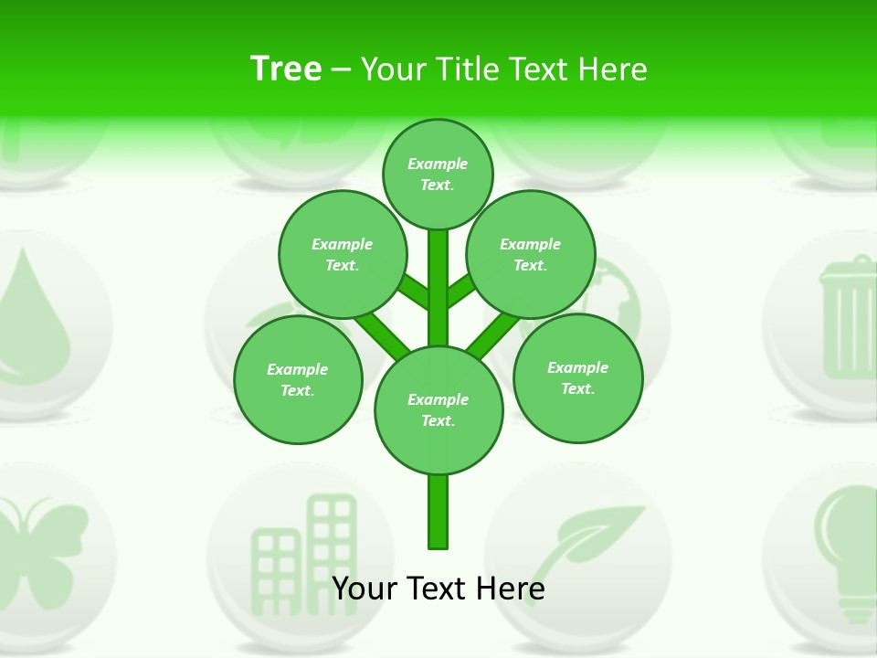 Globe Ecology Vehicle PowerPoint Template