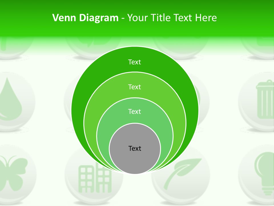 Globe Ecology Vehicle PowerPoint Template