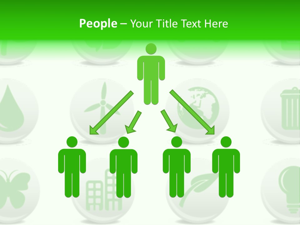 Globe Ecology Vehicle PowerPoint Template