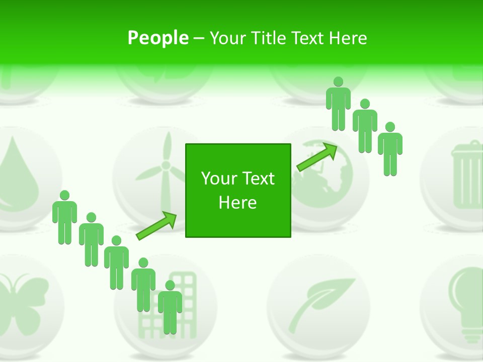 Globe Ecology Vehicle PowerPoint Template