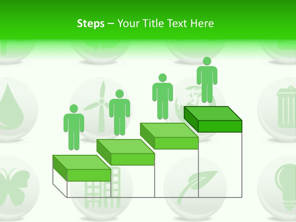 Globe Ecology Vehicle PowerPoint Template