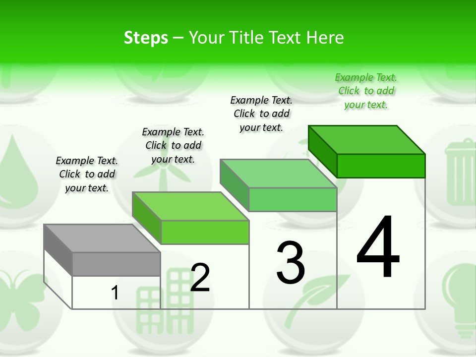Globe Ecology Vehicle PowerPoint Template