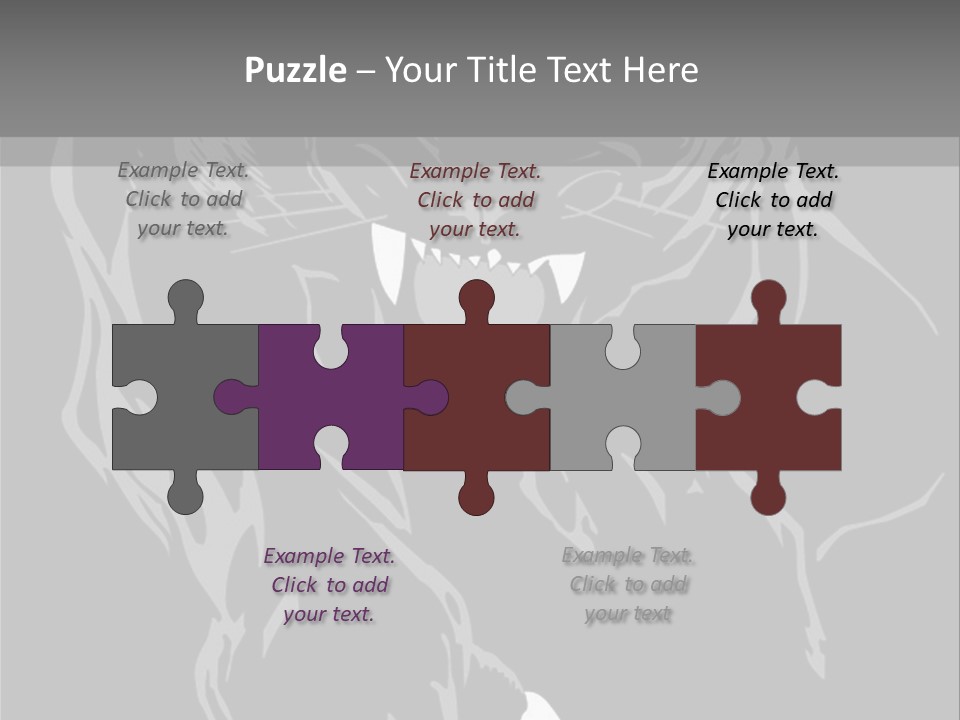 Furious Asian Hunter PowerPoint Template