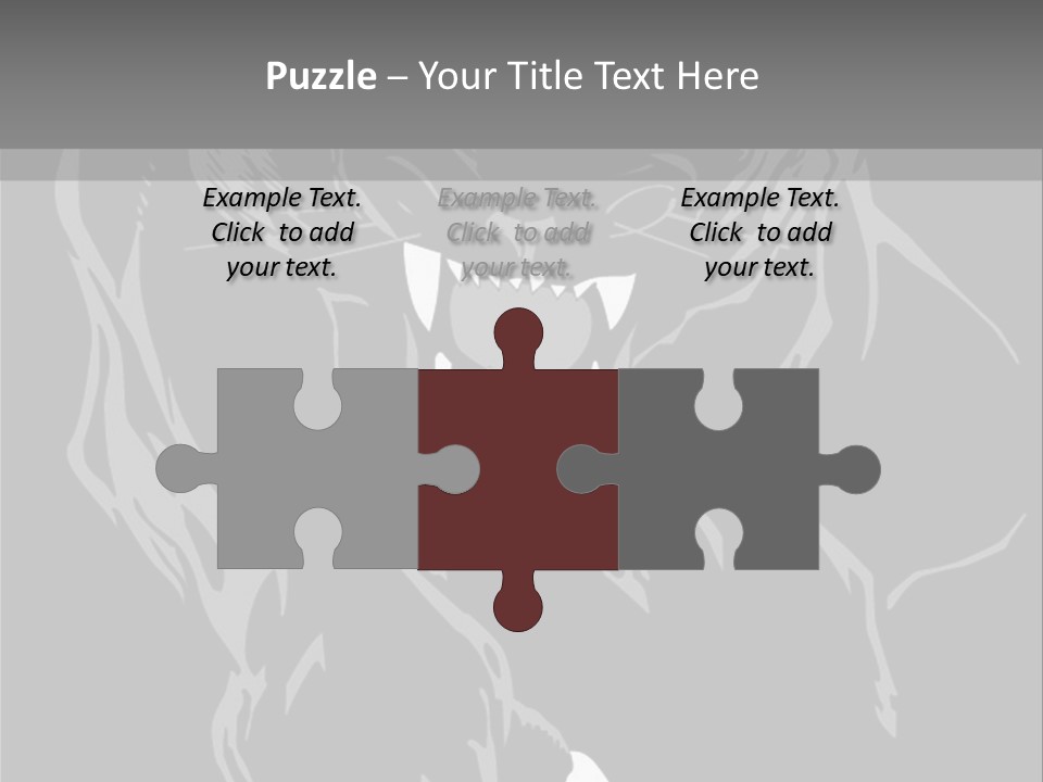 Furious Asian Hunter PowerPoint Template