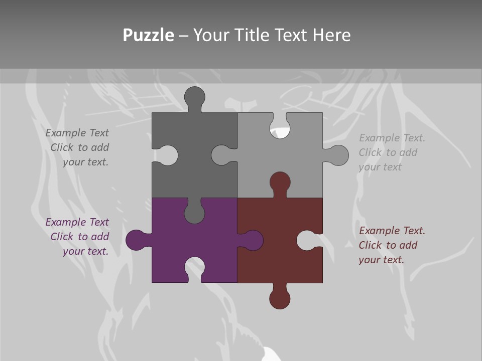 Furious Asian Hunter PowerPoint Template