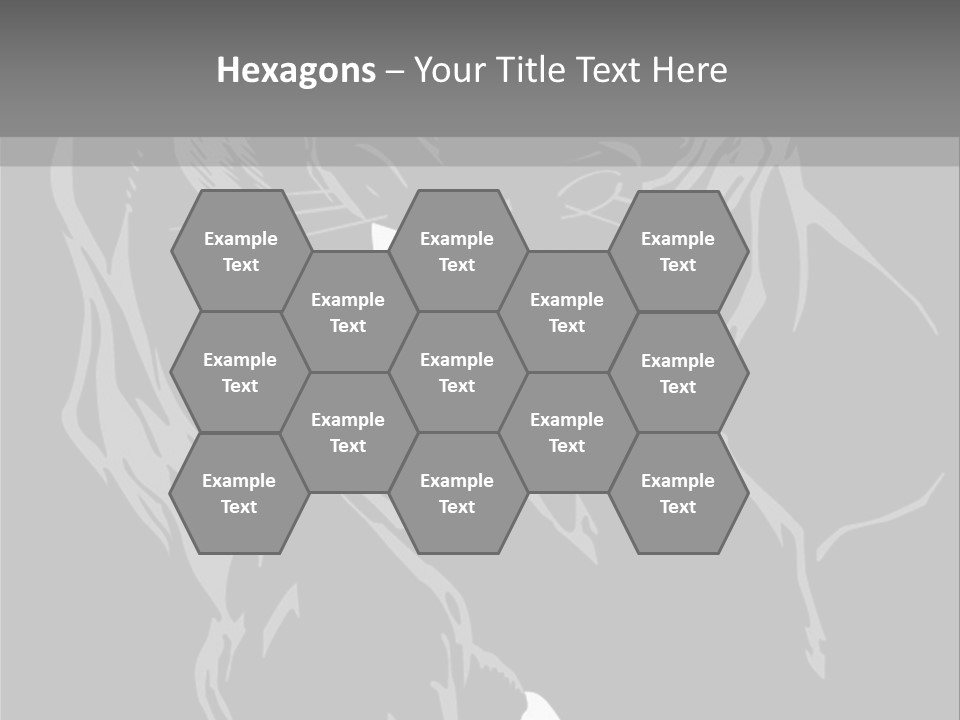 Furious Asian Hunter PowerPoint Template