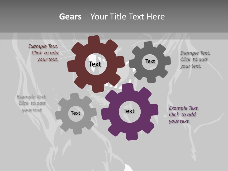 Furious Asian Hunter PowerPoint Template