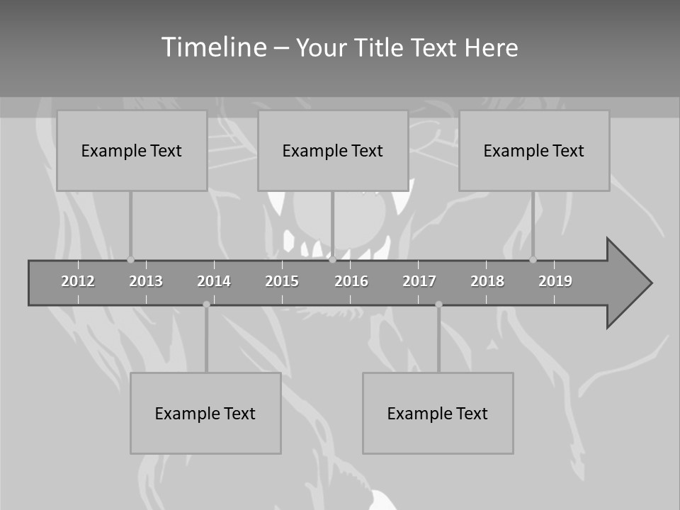 Furious Asian Hunter PowerPoint Template