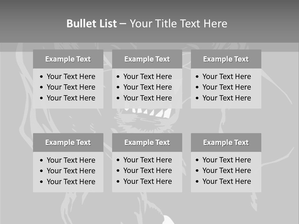 Furious Asian Hunter PowerPoint Template