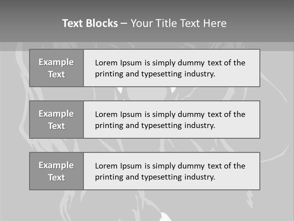 Furious Asian Hunter PowerPoint Template